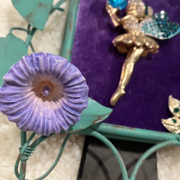 ORIGINAL JEWELRY ART. UNIQUE HANDMADE OOAK GIFT IDEA “TINKERBELL” - Picture 5 of 7